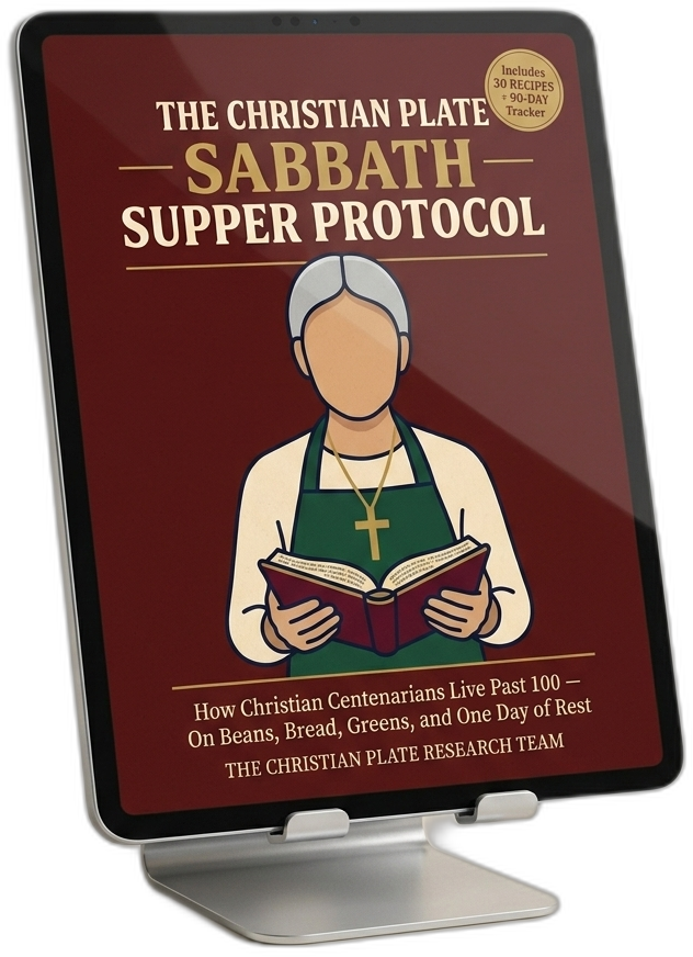 The Sabbath Supper Protocol — the Christian longevity protocol
